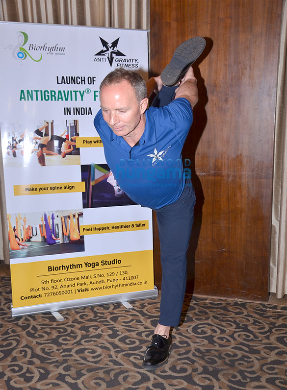 launch of biorhythm indias anti gravity fitness program 6