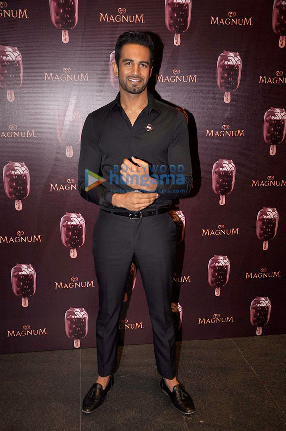 celebs at the launch of magnum ice cream flavor 10