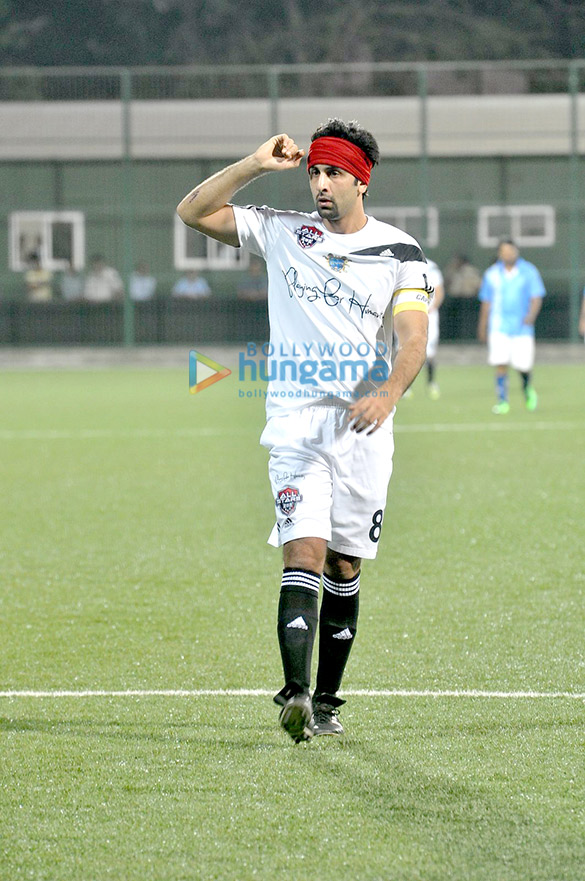 ranbir kapoor arjun kapoor dino morea others snapped at all stars football match 4