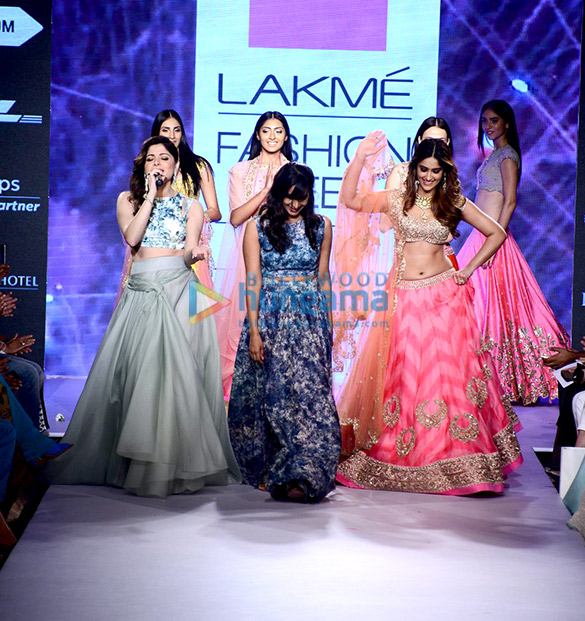ileana dcruz walks for anushree reddy at lakme fashion week 2015 4