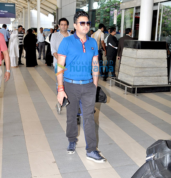 celebs snapped leaving for goa for the launch of planet hollywood 11