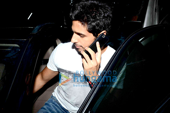 sidharth malhotra snapped at a look test for shakun batras untitled next 7