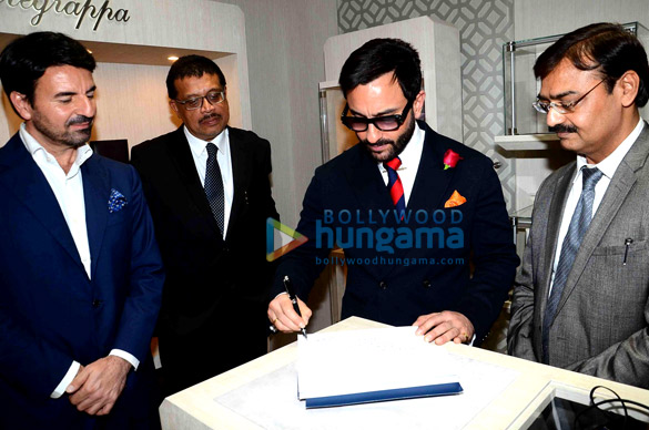 saif ali khan unveils the montegrappa luxury brand 7