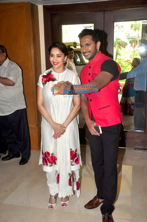 madhuri dixit terence lewis launch the indo contemporary dance festival 10