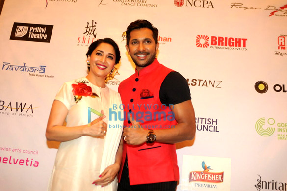 madhuri dixit terence lewis launch the indo contemporary dance festival 2
