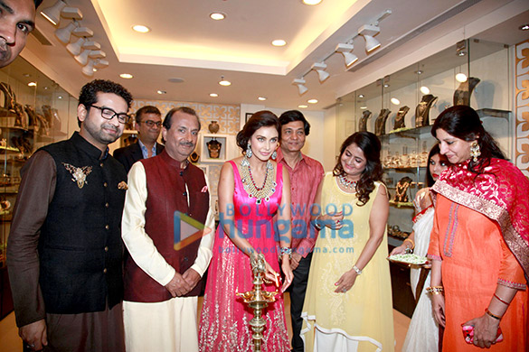 lisa ray inaugurates amrapali jewels fine jewellery boutique in kolkata 2