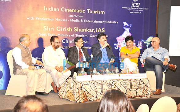 dignitaries at the indian cinematic tourism event 2