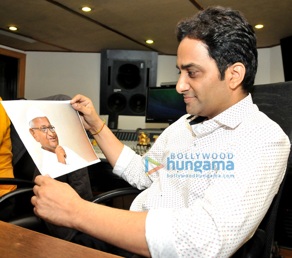 udit narayan records a song for the film anna 4