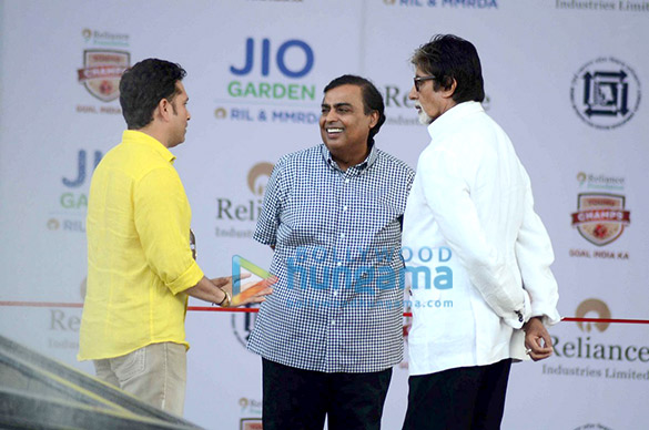 the bachchans ranbir john sachin tendulkar at the launch of jio garden by reliance 19