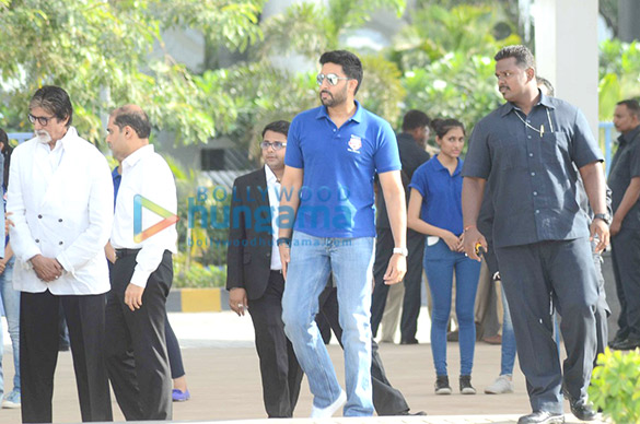 the bachchans ranbir john sachin tendulkar at the launch of jio garden by reliance 21