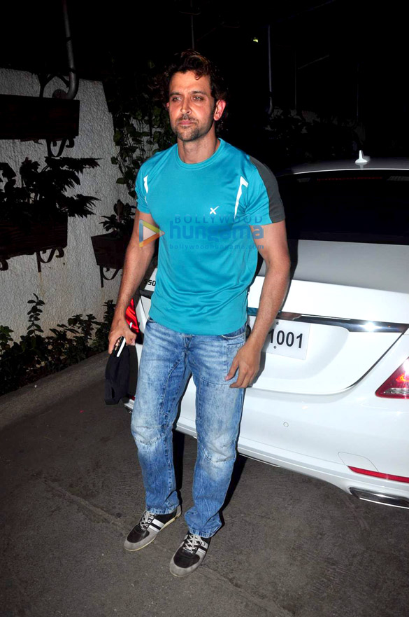 hrithik roshan snapped at sunny super sound 2