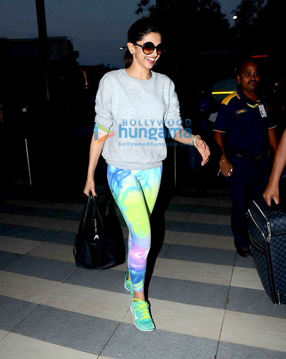 deepika padukone departs for bangalore to celebrate prakash padukones birthday 8