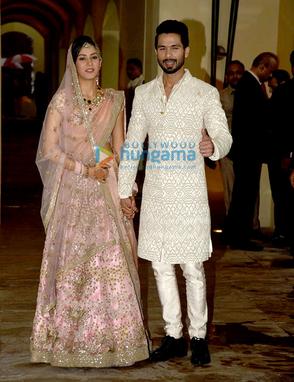 shahid kapoor and mira rajput pose for media post their wedding 4
