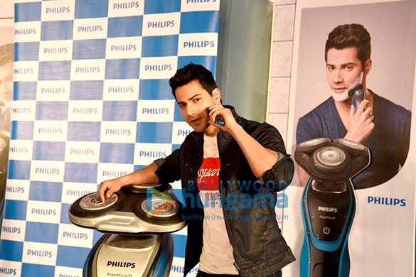 varun dhawan announced as the brand ambassador for philips shavers 8