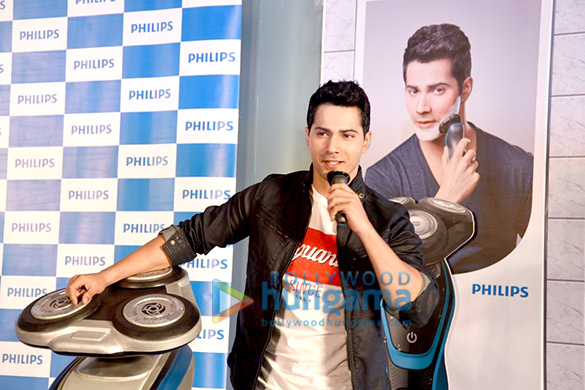 varun dhawan announced as the brand ambassador for philips shavers 6