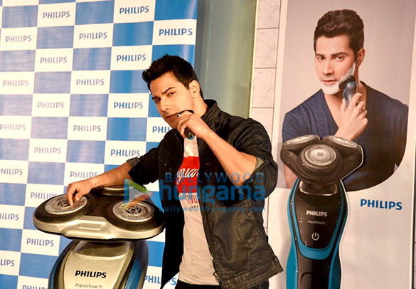 varun dhawan announced as the brand ambassador for philips shavers 7