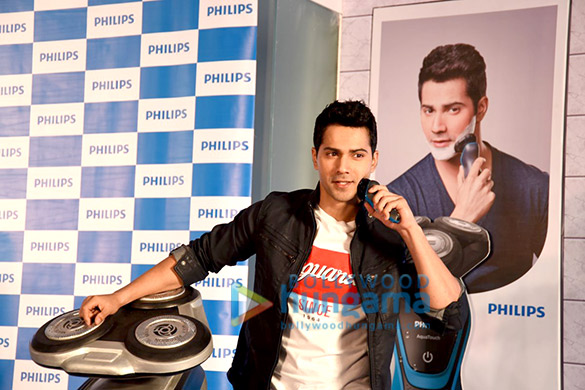 varun dhawan announced as the brand ambassador for philips shavers 5