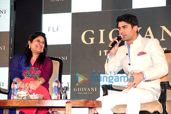 fawad khan at the launch of giovanis fw15 collection 3