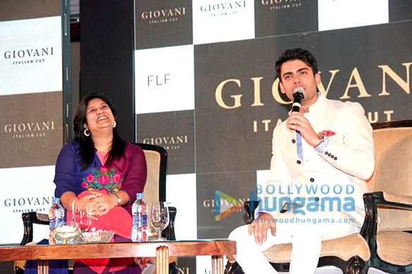 fawad khan at the launch of giovanis fw15 collection 2