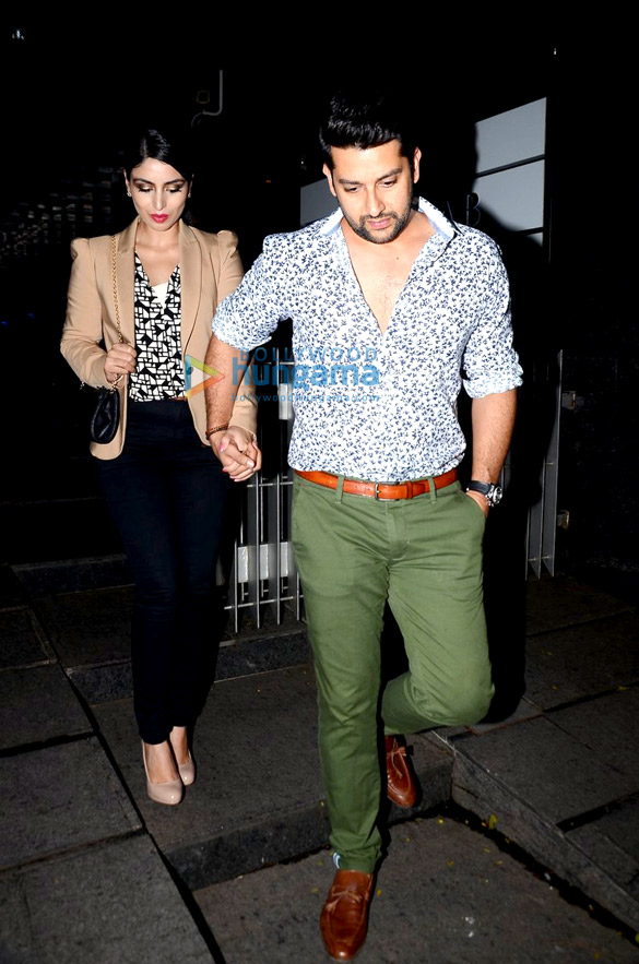 aftab shivdasani snapped with his wife at hakassan 4