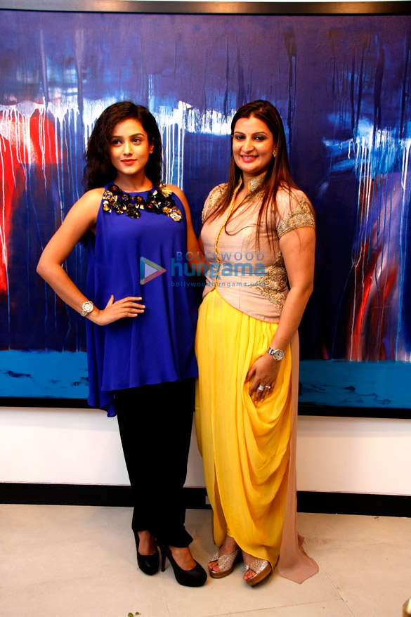 mishti inaugurates krupa shahs solo show reflections 6