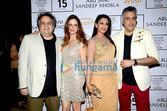 jaya bachchan dimple kapadia others at abu jani sandeep khoslas show at lakme fashion week 2015 3