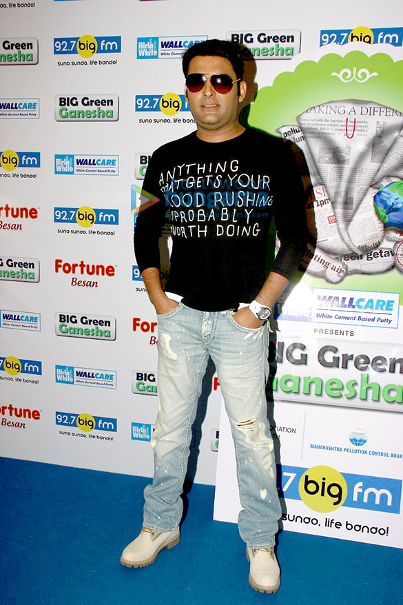 kapil sharma abbas mustan at big green ganesha promotion 7