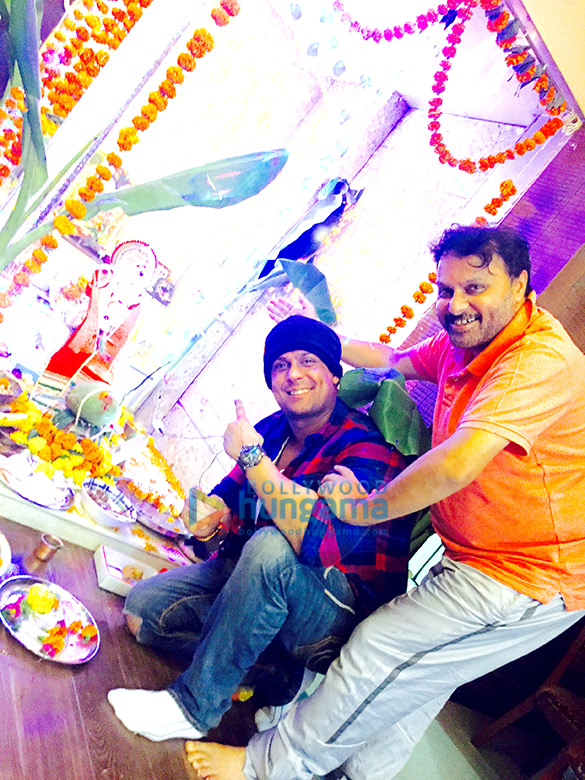 ranjha vikram singh visits anil sharmas place for ganpati darshan 6