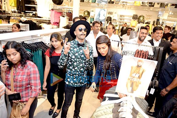 jacqueline fernandez ranveer singh others at hm store launch in delhi 11