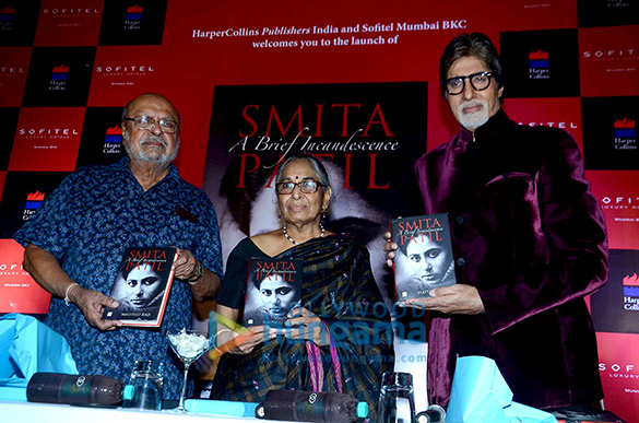 amitabh bachchan jaya bachchan unveil the book smita patil a brief incandescence 2