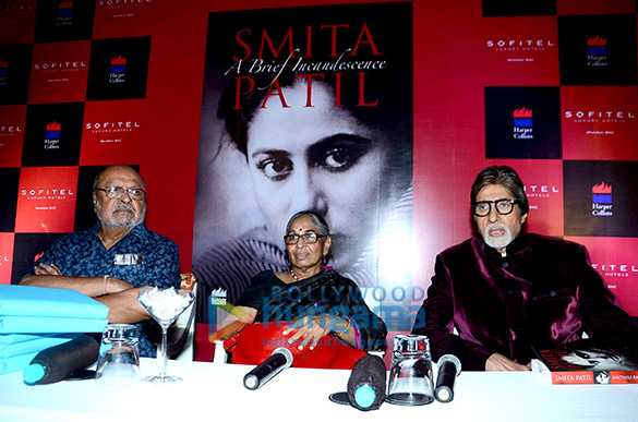 amitabh bachchan jaya bachchan unveil the book smita patil a brief incandescence 4