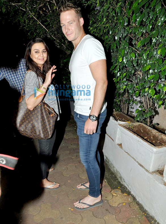 preity zinta snapped with david miller post dinner at olive 2