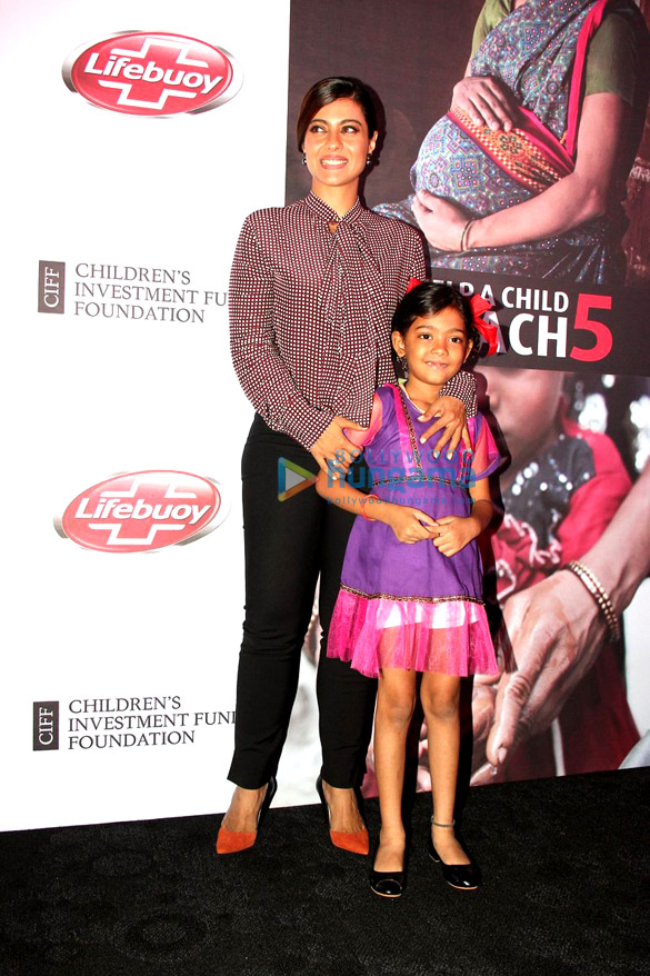 kajol launches the film future child for ngo help a child reach 5 7