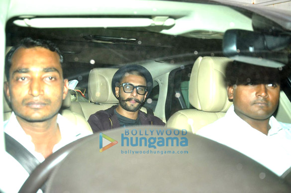 ranveer singh snapped post dubbing at sunny super sound 7