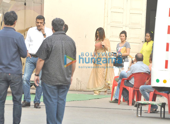 sunny leone snapped post an ad shoot at mehboob studio 2
