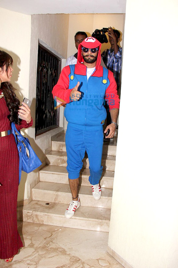 ranveer singh snapped at sunny super sound 2