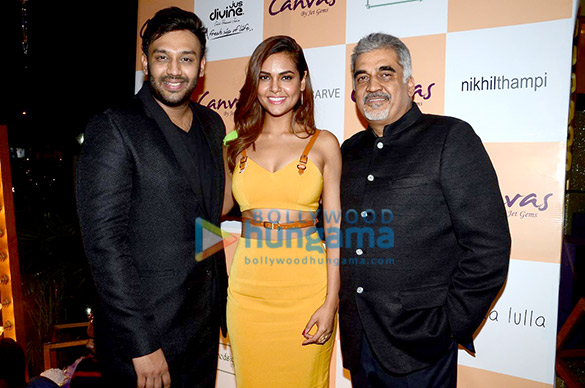 esha gupta others at the launch of canvas by jet gems 2