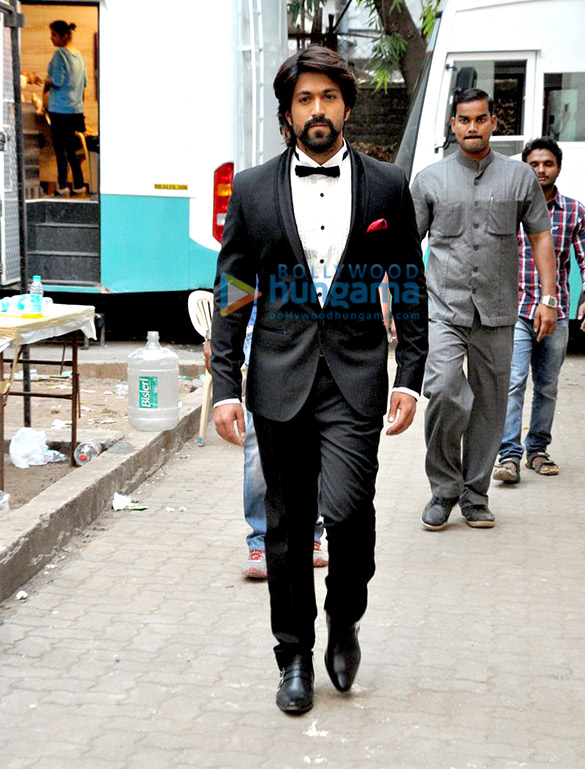 South superstar Yash snapped at a photoshoot in Mumbai