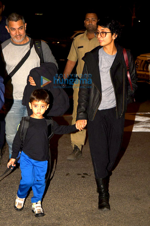 aamir khan leaves for switzerland with his family 3