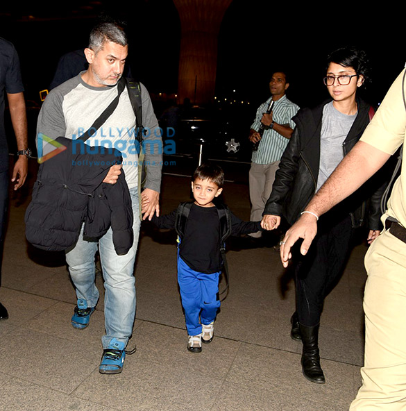 aamir khan leaves for switzerland with his family 8