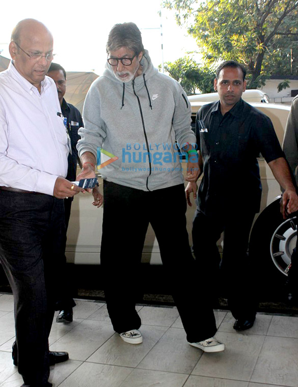 amitabh bachchan departs for kolkata 4