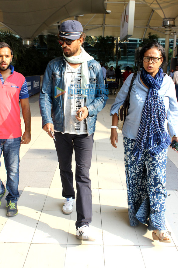 abhishek bachchan jaya bachchan irrfan khan and others snapped at the airport 4