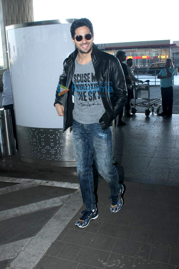sidharth malhotra departs for bangkok 3