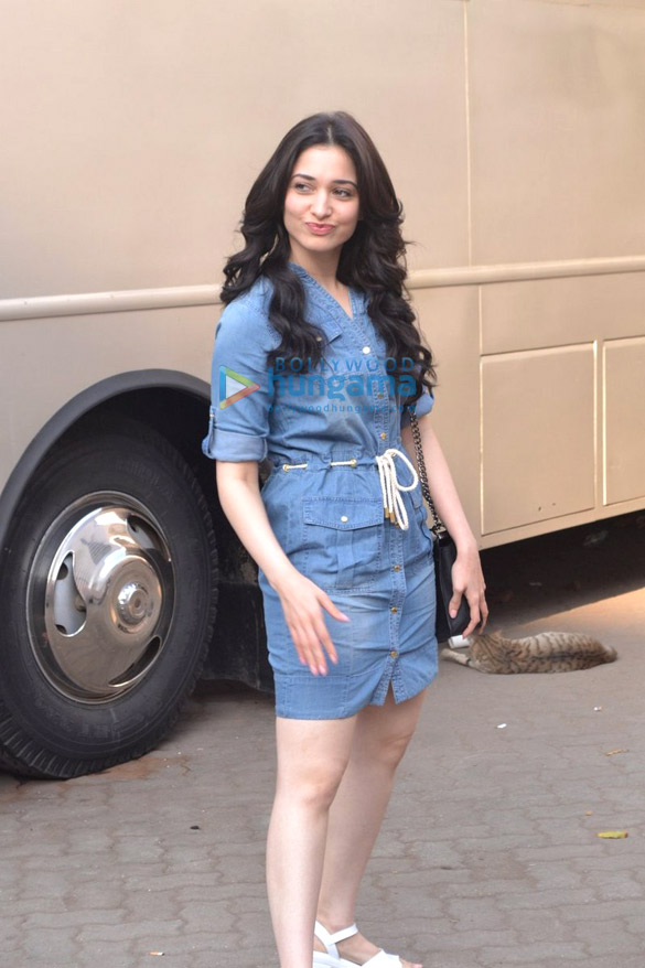 tamannaah bhatia snapped post an ad shoot at mehboob studio 10