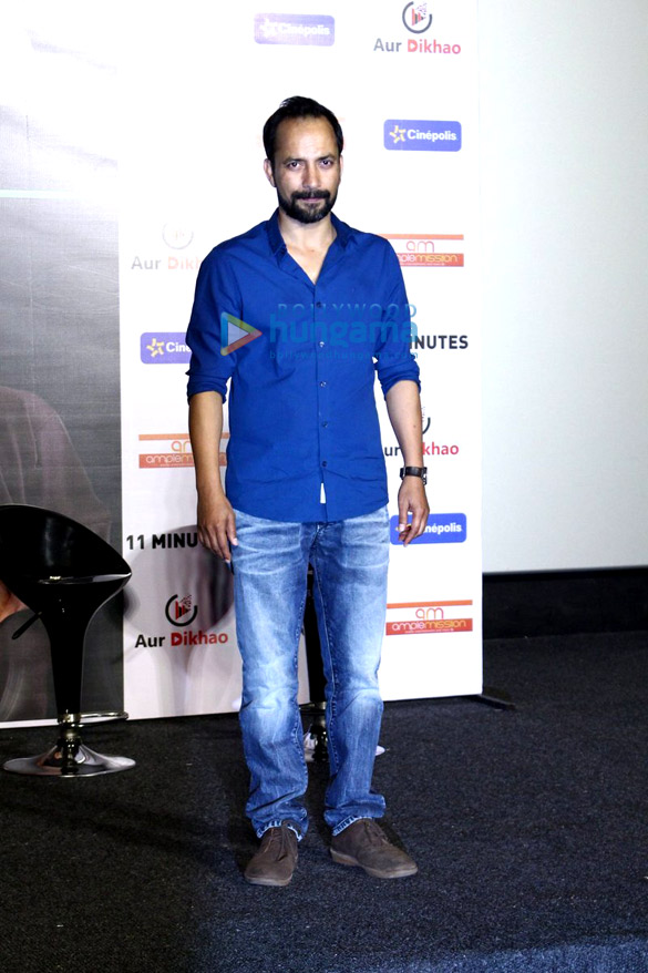 sunny leone deepak dobriyal at the launch of anti smoking ad 5