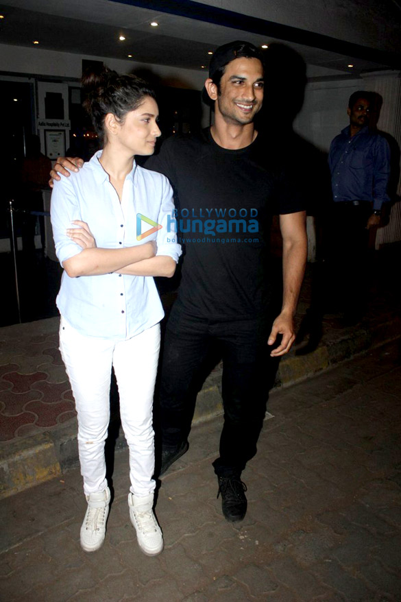 sushant singh rajput kriti sanon grace the raabta bash 3