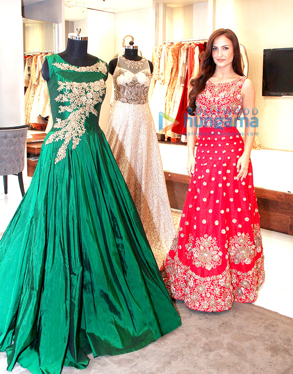 elli avram visits kalki fashion store for tv asia 2