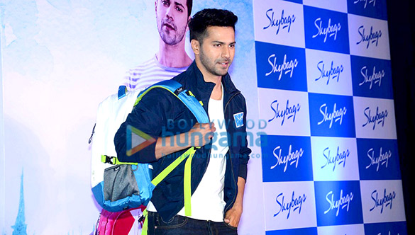 varun dhawan at the launch of skybags new collection 9