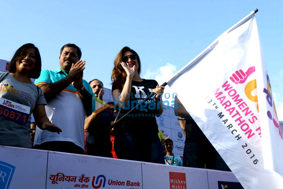 arjun kapoor kareena kapoor khan promote ki ka at dna ican womens half marathon 2016 13