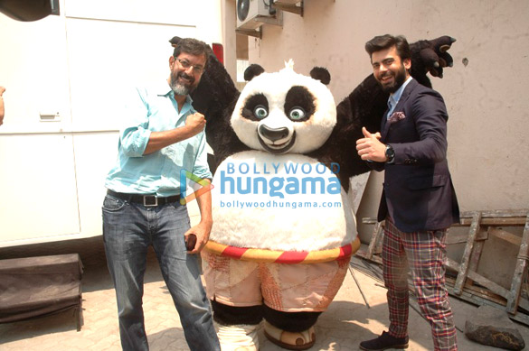 po the panda from kung fu panda meets the cast of kapoor sons 3